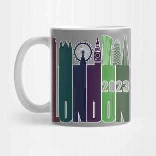 London Skyline 2023 Mug